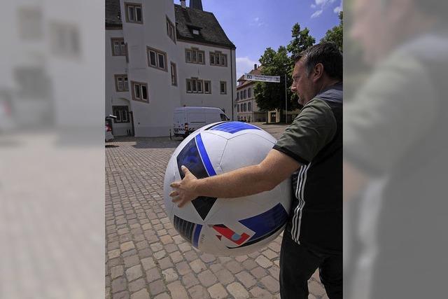 Public Viewing zur WM 2018 auf dem Schlossplatz