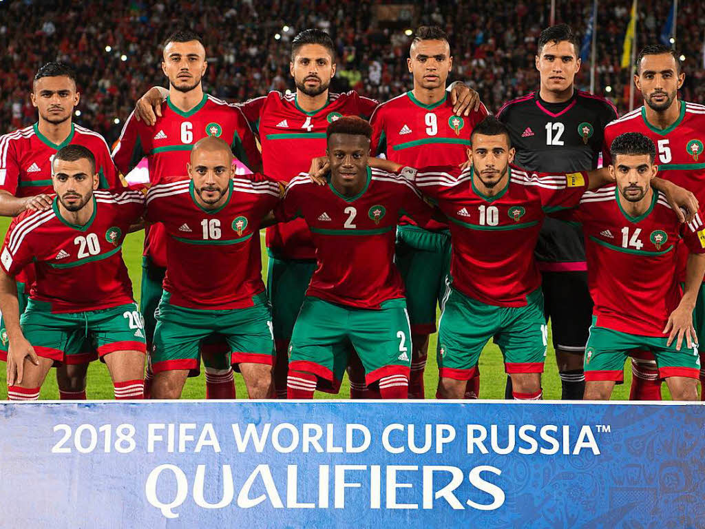 Marokko – Weltranglistenplatz: 48; WM-Teilnahmen: 5; Grter WM-Erfolg: Achtelfinale (1986); Top-Star: Medhi Benatia; Herv Renard; Auslosungstopf: 4