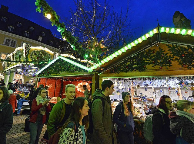 Weihnachtsmarkt in Freiburg  | Foto: Michael Bamberger