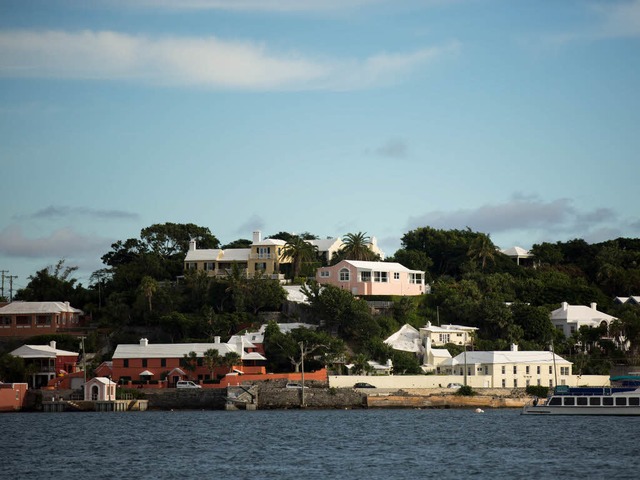 Hamilton, Bermuda &#8211; auch dies is... Papers&#8220; aufgedeckte Steueroase.  | Foto: AFP