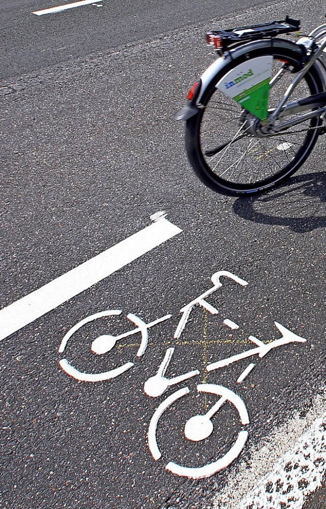 Auch 2018 kommen neue Radwegekilometer hinzu.   | Foto: dpa