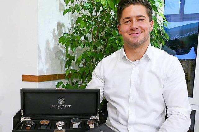 Ein 19-Jähriger aus Reute entwirft seine eigene Uhrenmarke
