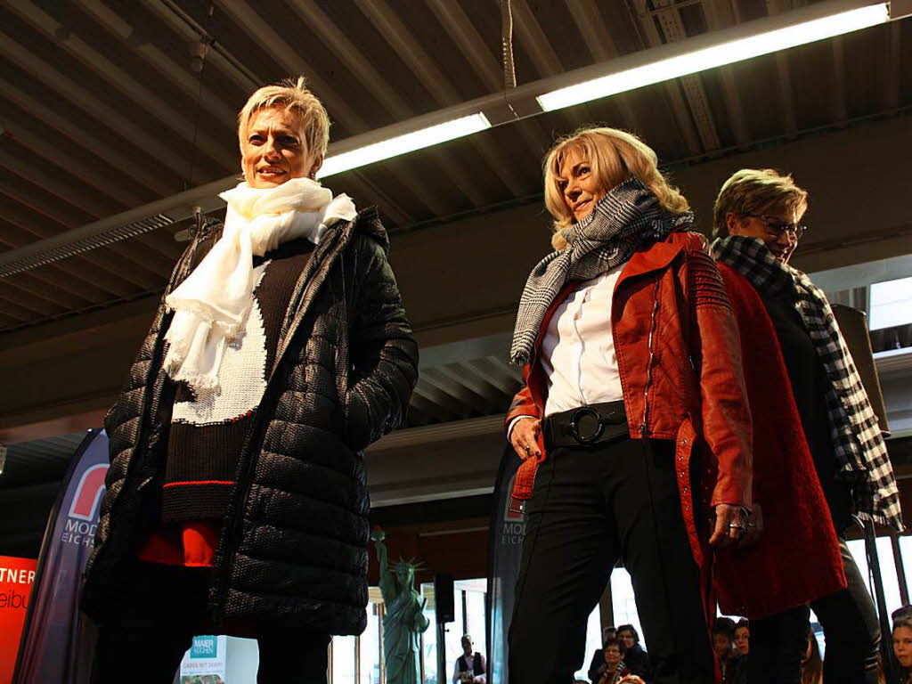 Immer ein Hhepunkt beim Bahlinger Wintermarkt: die Modenschauen