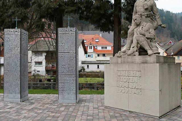Seit 27 Jahren wird in Oppenau über ein martialisches Kriegerdenkmal gestritten