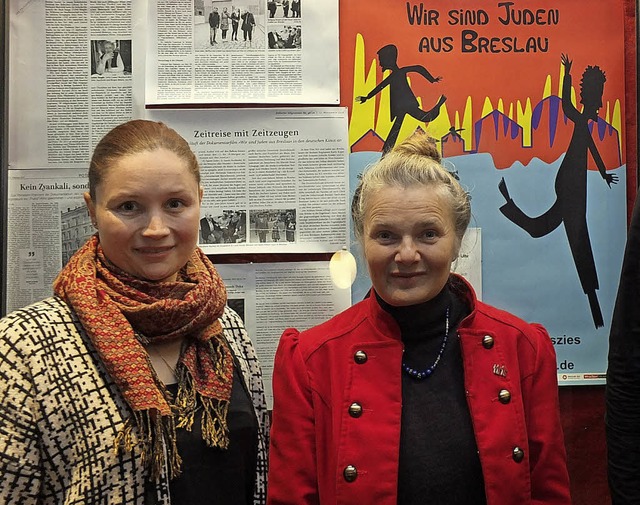 Anna Schillinger (links), Chancengleic...urin Karin Kaper nach Lrrach geholt.   | Foto: Martina David-Wenk