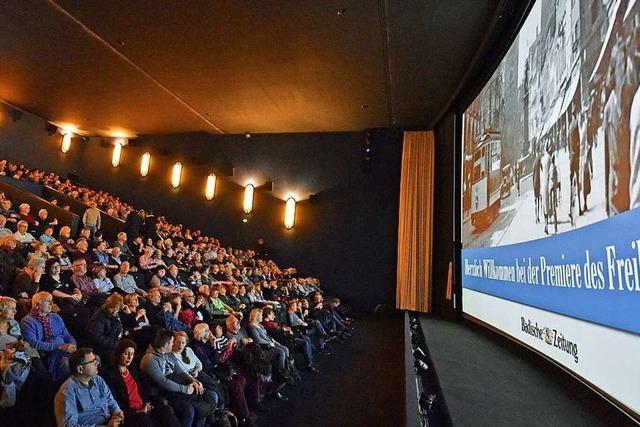 Historischer Freiburg-Film verwandelt Cinemaxx in Zeitmaschine
