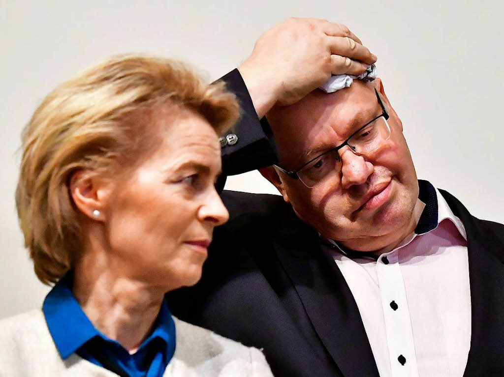 Ursula von der Leyen und Peter Altmaier, CDU