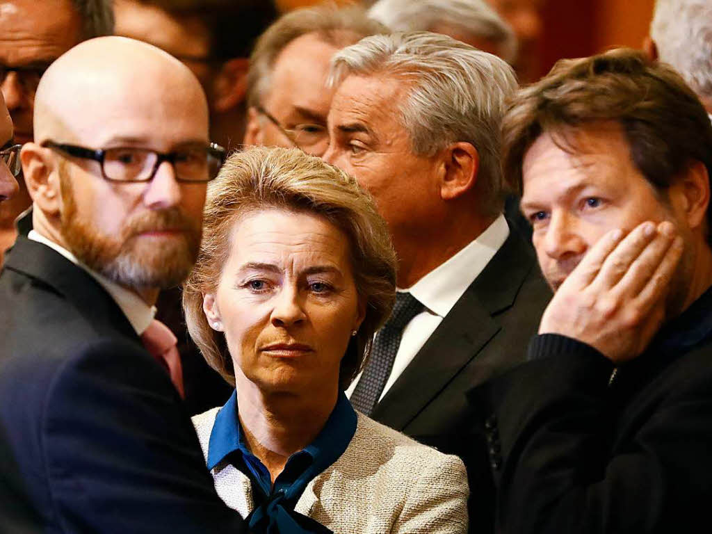 CDU-Politiker, von links: Peter Tauber, Ursula von der Leyen, Thomas Strobl.