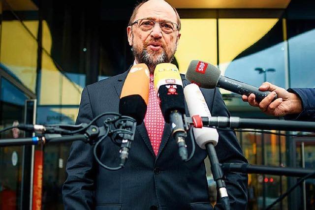 Schulz: SPD will Neuwahlen und keine groe Koalition