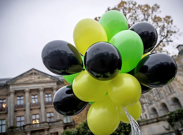 Der  Traum einer  schwarz-gelb-grnen Regierung  in  Berlin ist geplatzt.  | Foto: DPA