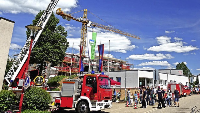 Eines der wichtigsten Ereignisse fr d...ehrgertehauses im Mai dieses Jahres.   | Foto: Hans-Jrgen Hege