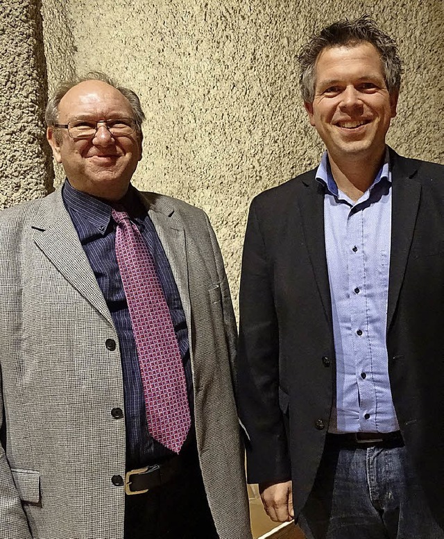 Matthias Geib und David Brunner sind  ... Vertreter (Brunner) im Kirchenbezirk.  | Foto:  Susanne Schleinzer-Bilal