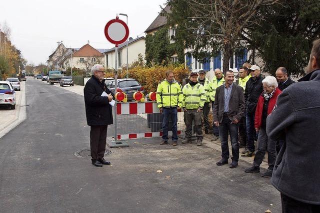 Das erste Stck ist saniert