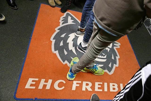 Zischup-Aktionstag im Stadion des EHC Freiburg