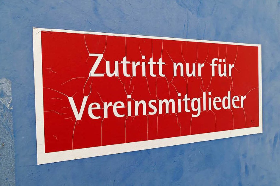Da darf nicht jeder rein. (Foto: Stephanie Streif) Da darf nicht jeder rein. (Foto: Stephanie Streif)