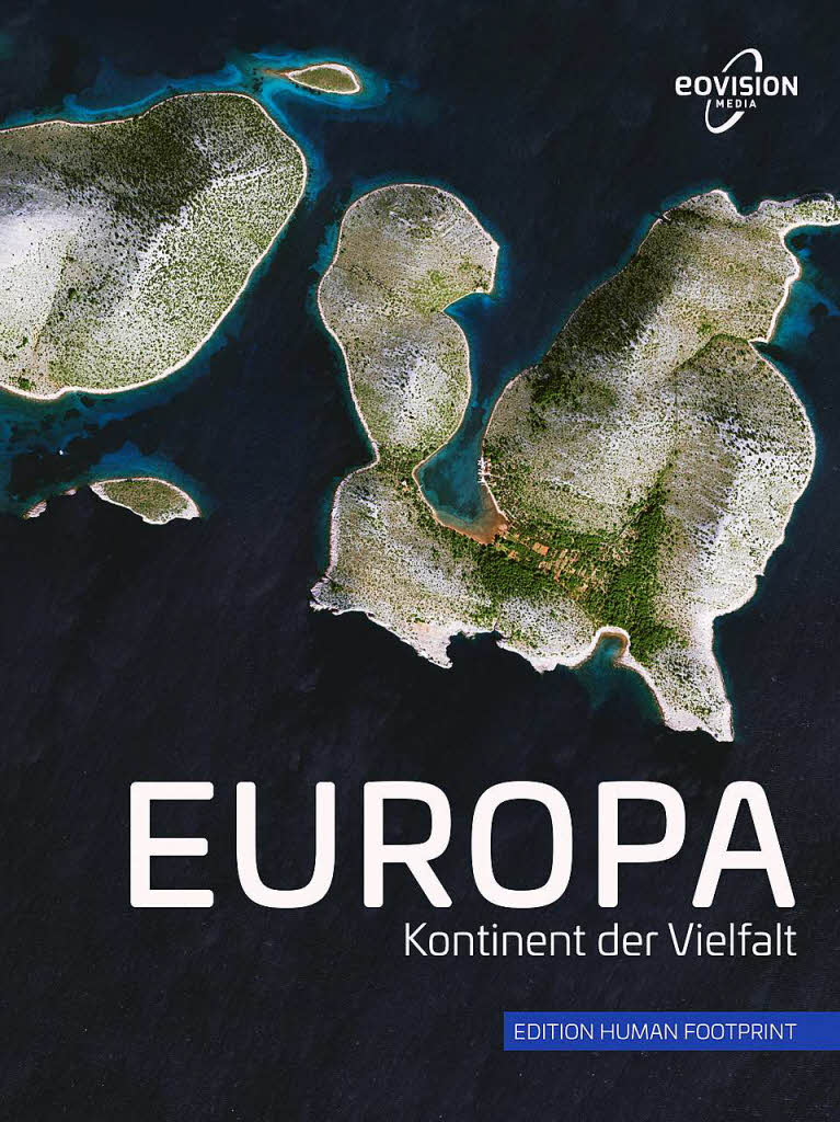 Mehr Aufnahmen von oben gibt es zu sehen im  Bildband „Europa - Kontinent der Vielfalt“ (M. Eisl, G.Mansberger, Verlag eoVision, 256 Seiten,  49,95 Euro, entstanden in Kooperation mit European Space Imaging). Infos im Netz unter: www.eovision.at
