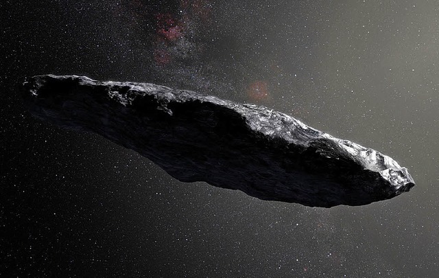 Der Asteroid ist 400 Meter lang.   | Foto: Illustration: dpa