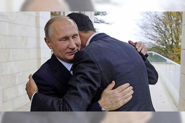 Assad bedankt sich bei Putin fr russische Schtzenhilfe