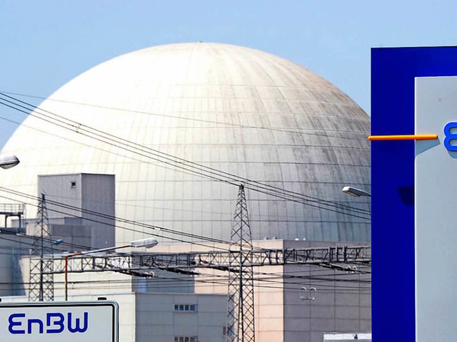 EnBW-Atomkraftwerk Philippsburg   | Foto: dpa