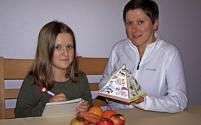 Silja Kern interviewt ihre Tante Martina Haas.   | Foto: Privat