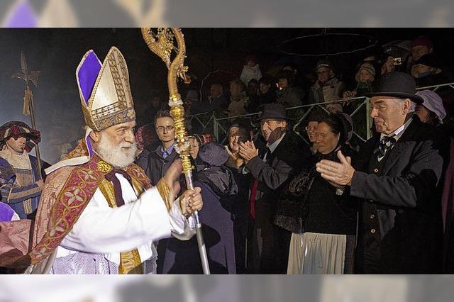 Ein Fest mit dem Heiligen Nikolaus