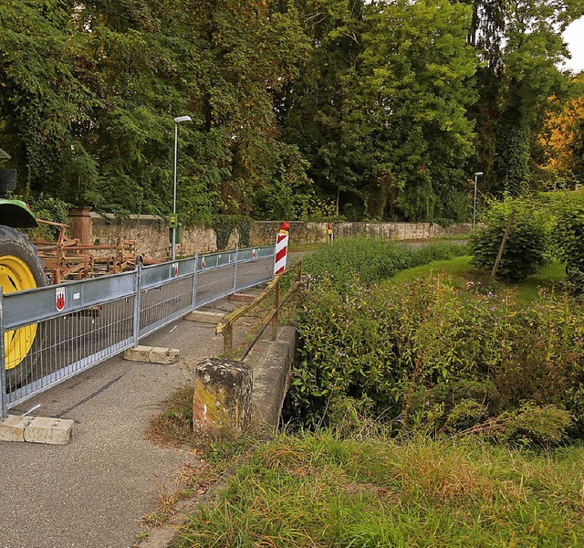 Die Sanierung Umrankbrcke in Altdorf kommt auf mehr als 400000 Euro.  | Foto: Dedc