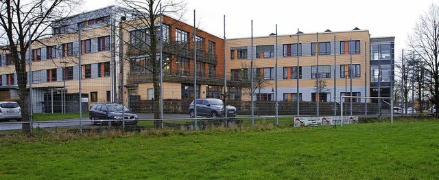 Fr das Marcher DRK-Seniorenheim  ist ...enden Sportplatz  ein Neubau geplant.   | Foto: frietsch