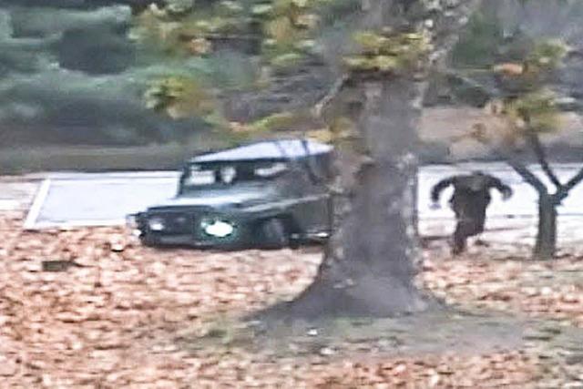 Nordkoreanische Grenzsoldaten schießen auf Flüchtigen