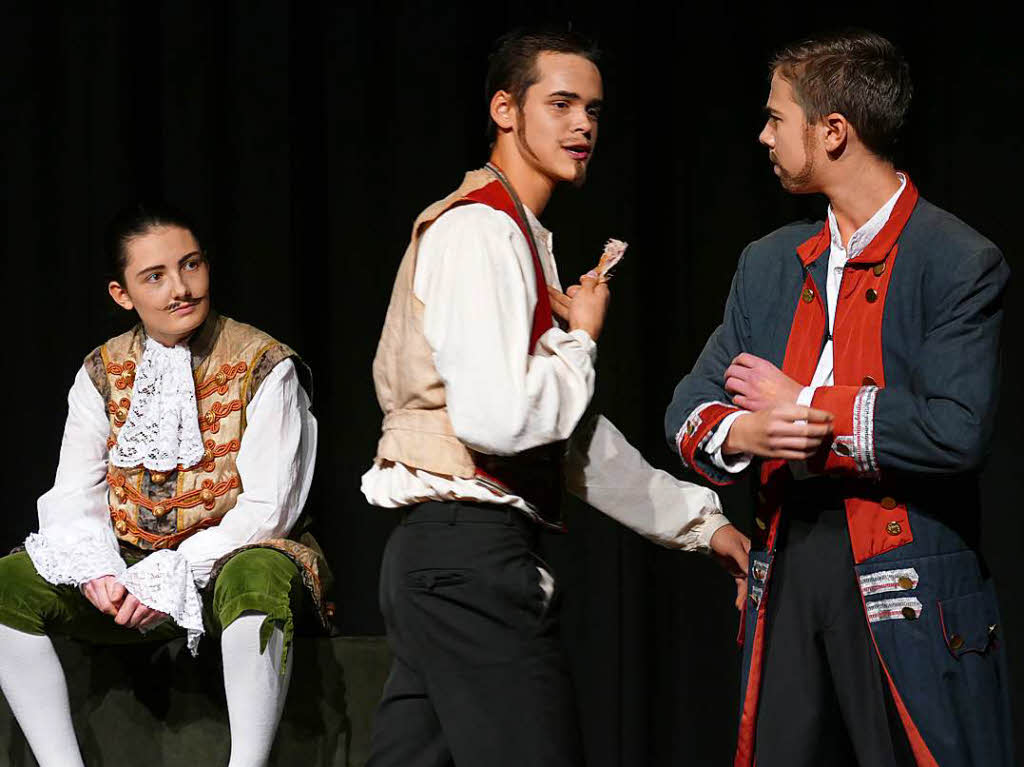 Impressionen von der Premiere der aufwndig inszenierten Shakespeare-Komdie 