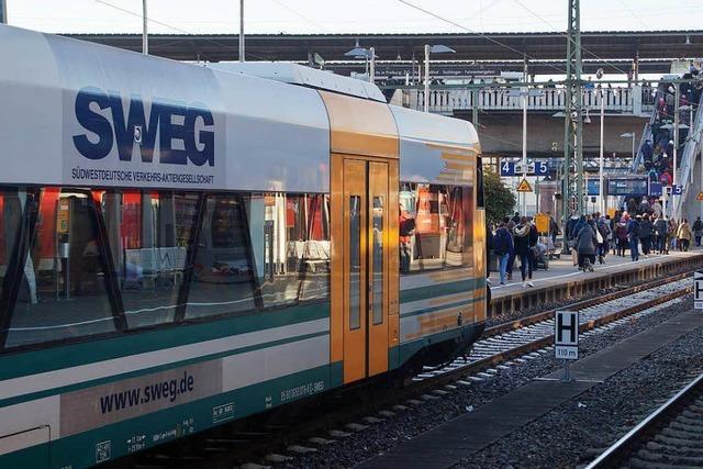 Zugausfälle zwischen Freiburg und Bad Krozingen von Samstag bis Montag