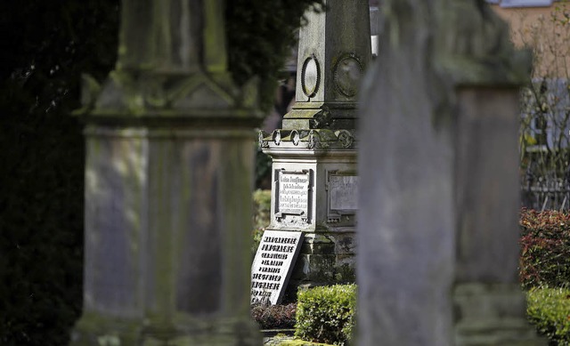 Der alte Friedhof bei der Stiftskirche   | Foto: Christoph Breithaupt