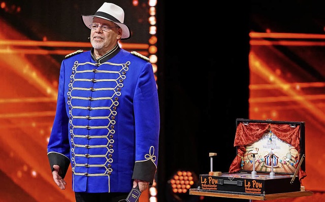 Ulrich Wittwer aus Breisach prsentier...Sendung &#8222;Das Supertalent&#8220;.  | Foto: RTL/Stefan Gregorowius