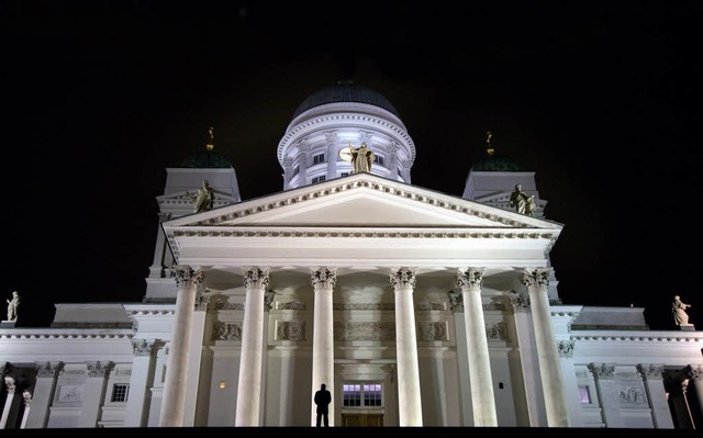 Der Dom von Helsinki, das Wahrzeichen von Finnlands Hauptstadt  | Foto: Uwe Zucchi