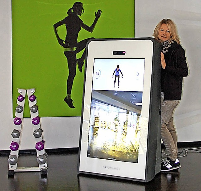 Smarte Trainingstechnologie und persn...  Frauenfitnessstudio Mrs. Sporty an.   | Foto: Frey