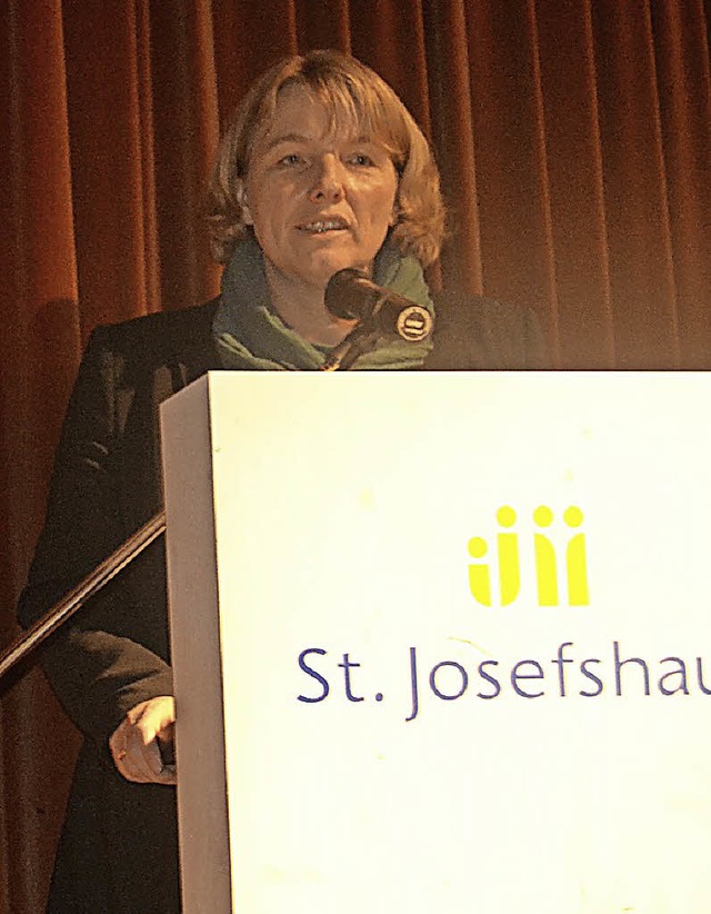 Birgit Ackermann, Vorstand St. Josefshaus Herten   | Foto: Paul Berger