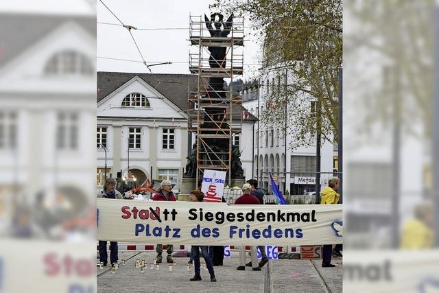 Protest in Freiburg gegen neue Straßennamen