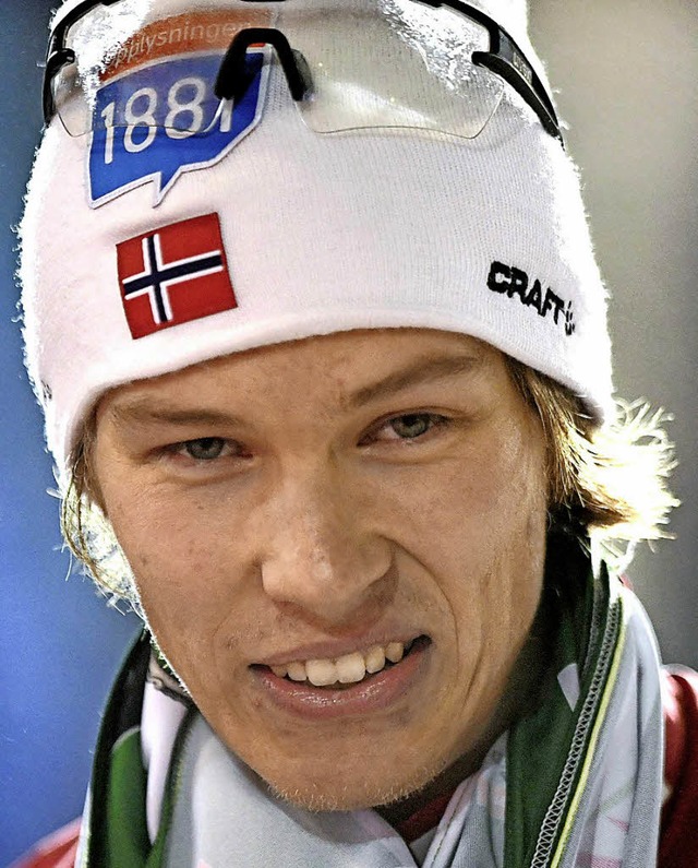 Der Norweger Espen Andersen  ist der  ...r Saison in der nordischen Kombination  | Foto: AFP