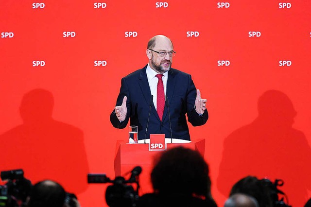 Schulz wei, wie schwer es sein wird, ...  in der eigenen Partei durchzusetzen.  | Foto: dpa