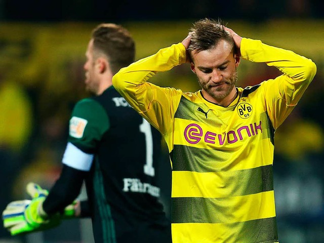 Kaum zu glauben: 4:0-Fhrung zur Halbz...er BVB steckt in einer schweren Krise.  | Foto: dpa