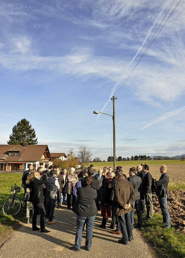 Vor-Ort-Termin in Heitersheim: Hier so...teht das Weingut Schneider-Pfefferle.   | Foto:  daw