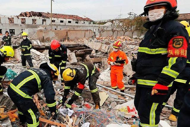 Tote bei Explosion in chinesischer Stadt Ningbo