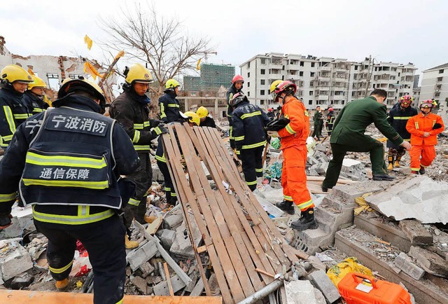 Explosion auf Fabrikgelnde in China  | Foto: AFP