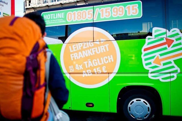 Bei Deutscher Bahn und Flixbus werden die Pltze knapp