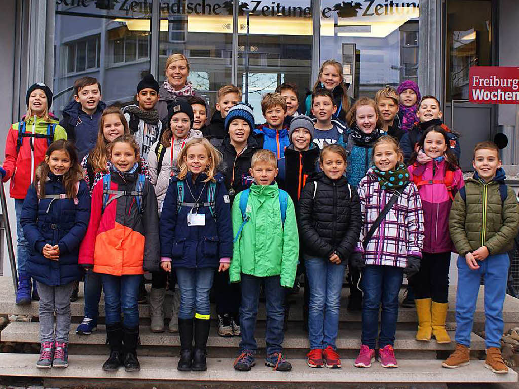 Klasse 4b der Grundschule Am Erle aus Endingen am Kaiserstuhl