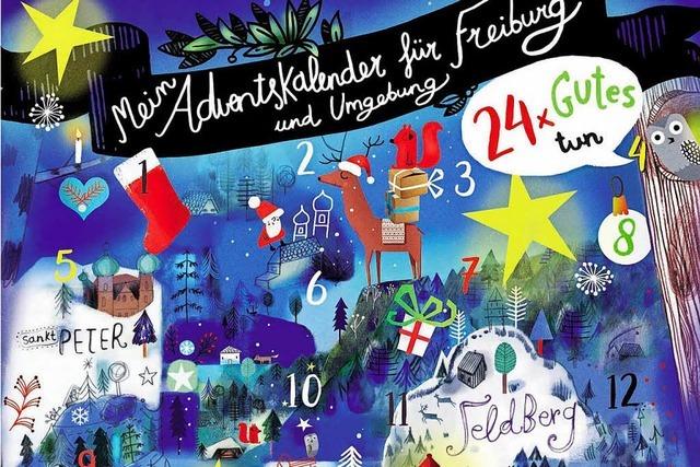 Mit diesem Adventskalender kannst Du in Freiburg Gutes tun