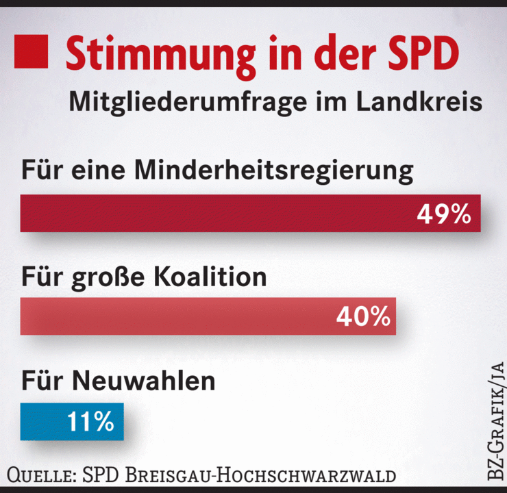 SPD-Kreisverband Ist Uneins – Knappe Mehrheit Für Minderheitsregierung ...