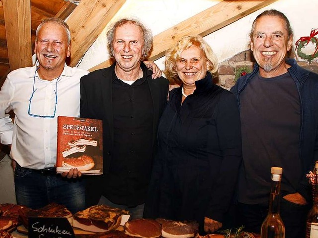 Die Macher des Kult- und Kochbuchs  &#...aumann, Sibyl Mayer und  Uli Glasemann  | Foto: Heidi Foessel