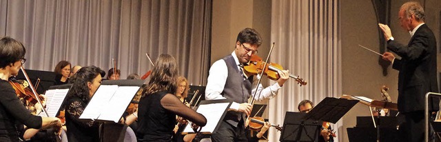 Eindrucksvolles Klangerlebnis in der S...er der Leitung von Michael Hartenberg.  | Foto: Katharina Bchle