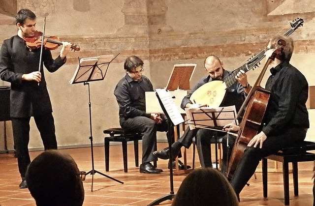 Begeisterte mit virtuos dargebotener B...mble beim Konzert in der Martinskirche  | Foto: Bianca Flier