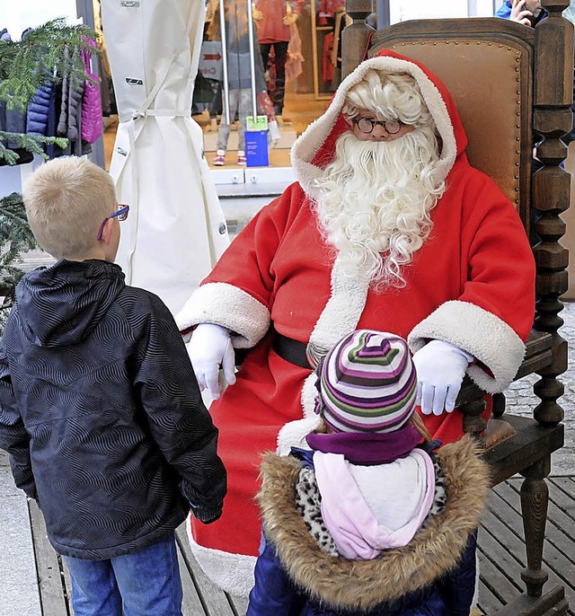 Der Nikolaus ist wieder da.   | Foto: W. Knstle